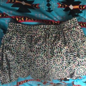 colored sway shorts